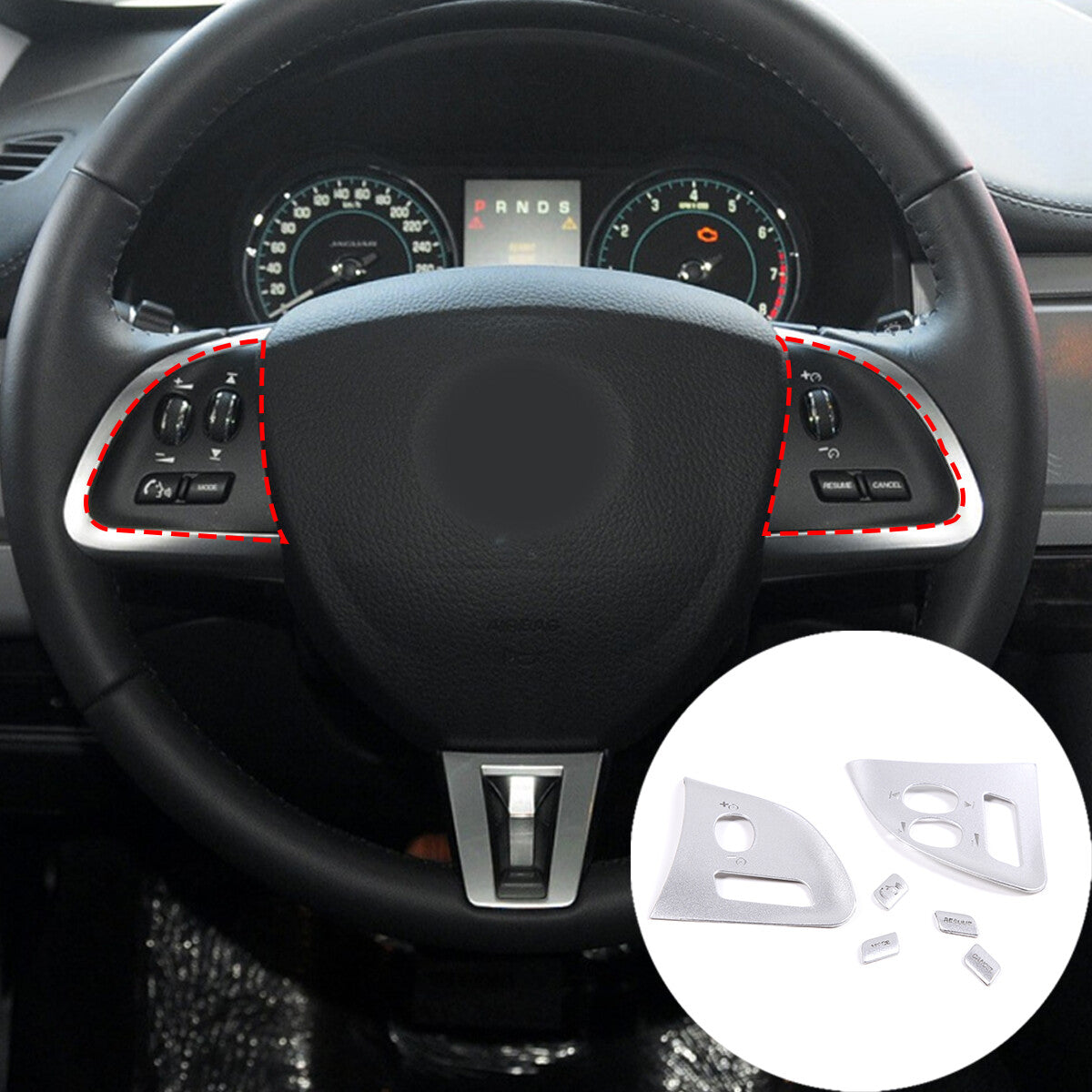 2 Front fender side turn signal smoke cover decoration suitable for Hum mer H 3 H3T 2005-2010- v