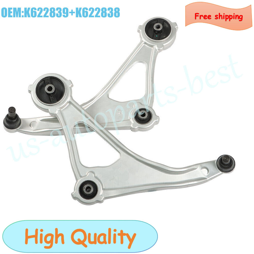 1Pair Front Lower Control Arm for Nissan Altima 2015-2018 Maxima 2016-2019