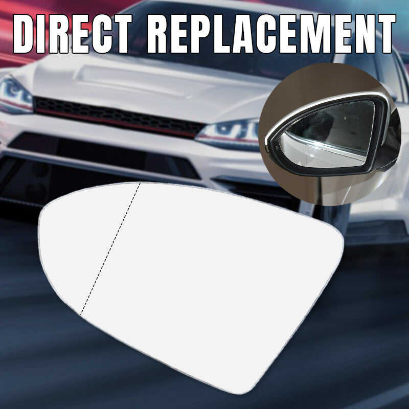 Left Side Mirror Glass With Heated Back Plate for VW for GOLF MK7/MK7.5 2013-2018