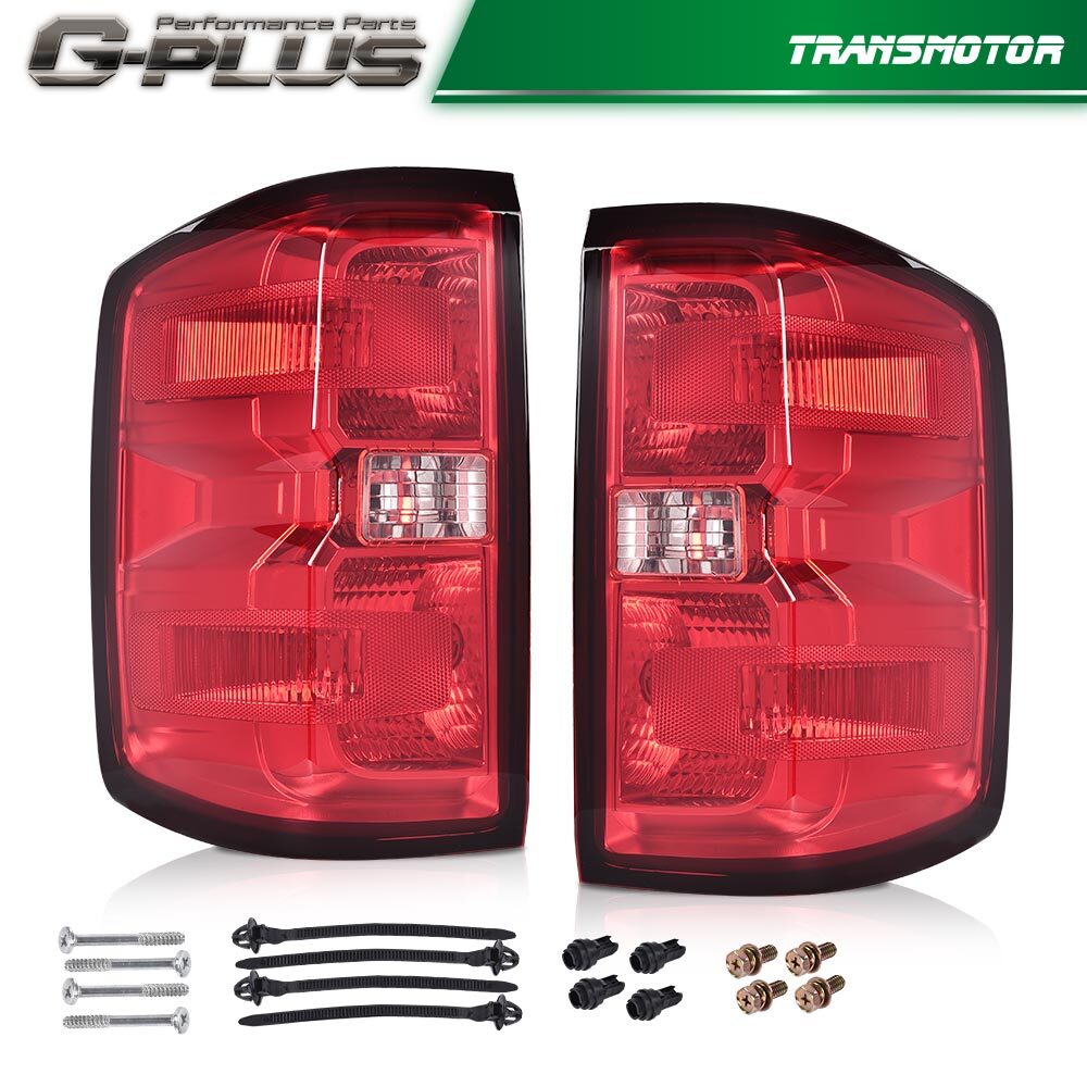 Paired taillight brake lights are suitable for Silverado 1500 2500 HD 3500 HD 2014-2018- v