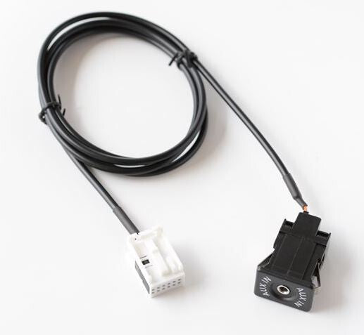 Retrofit AUX auxiliary mp3 cable socket for Mercedes W169 W245 W203 W209 W164 v