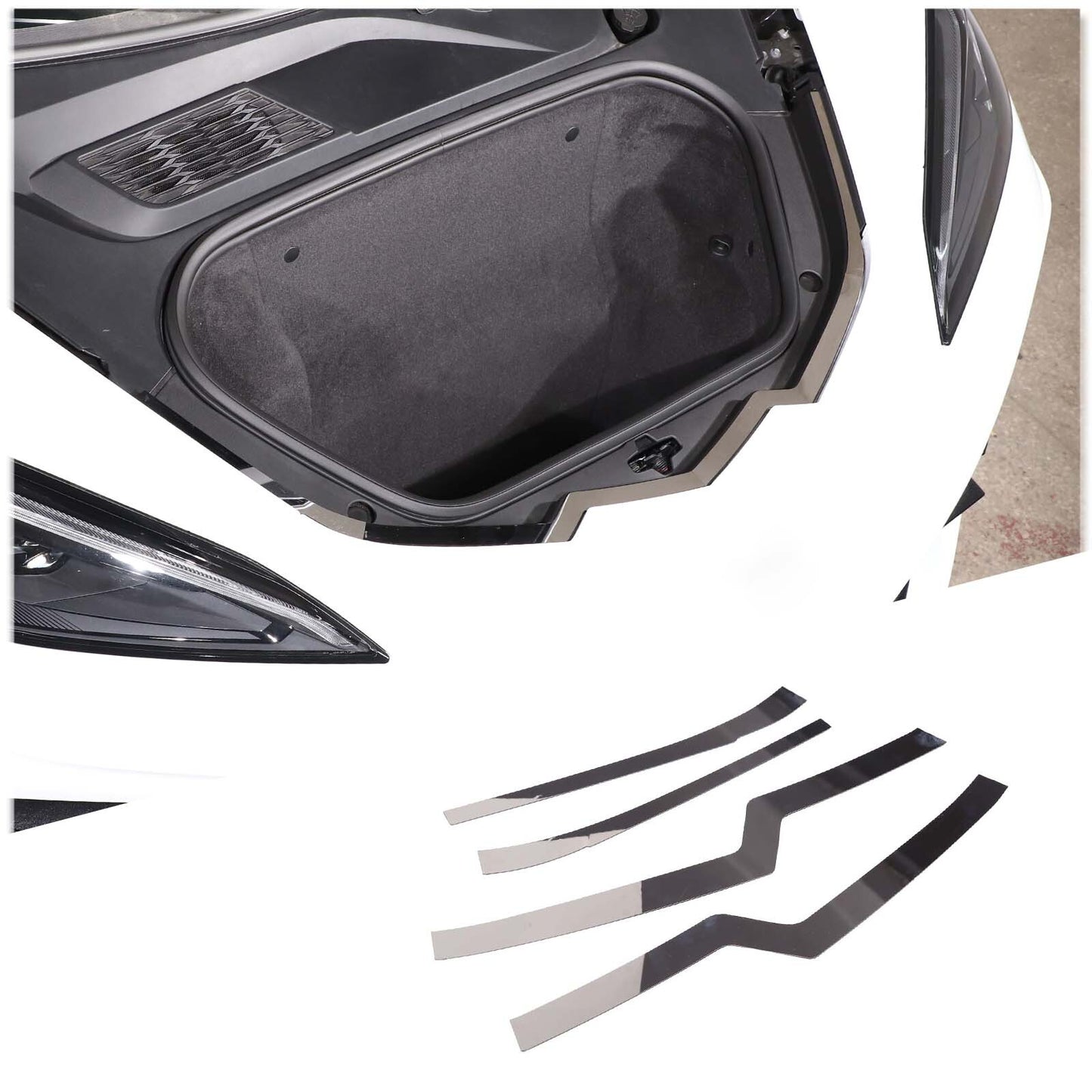Shiny Carbon Fiber Side Handle Cover Cap for Lexus IS200t IS250 IS300- v
