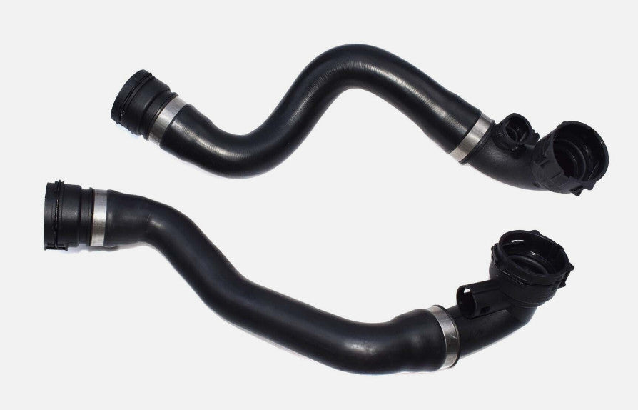 2Pcs E53 X5 3.0i 3.0L Upper And Lower Radiator Coolant water Hose Set kit n