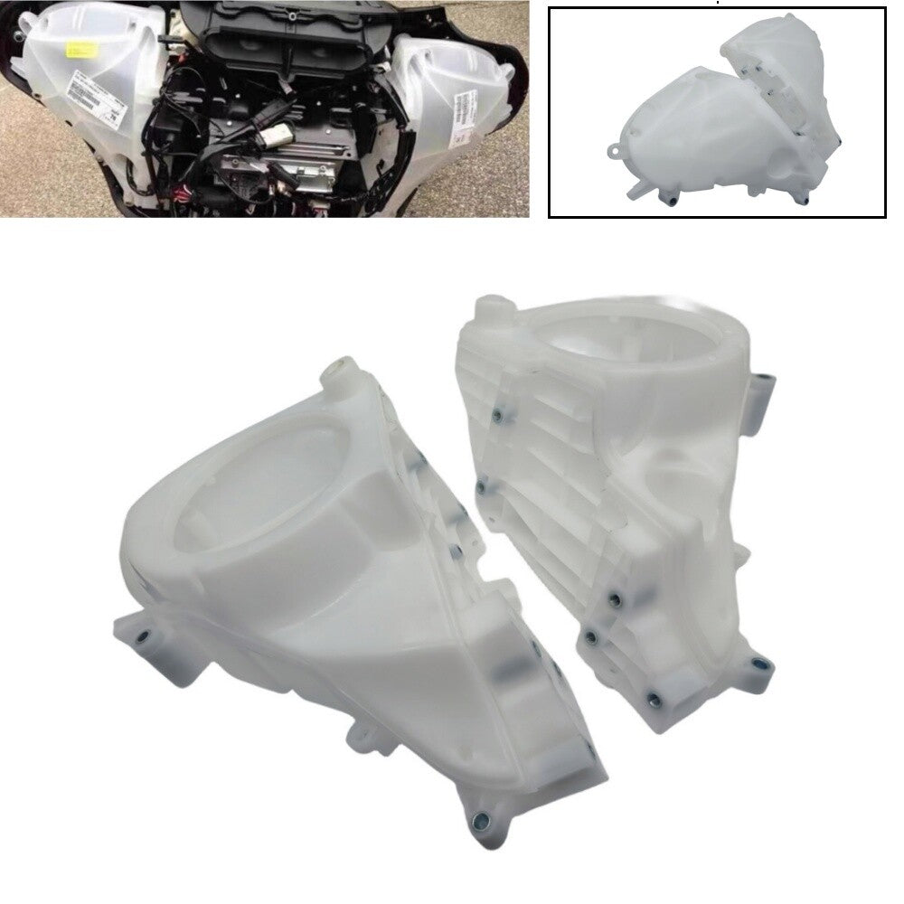 2X Inner Fairing Speakers Enclosure Cover for Harley Touring Street Glide 14-up