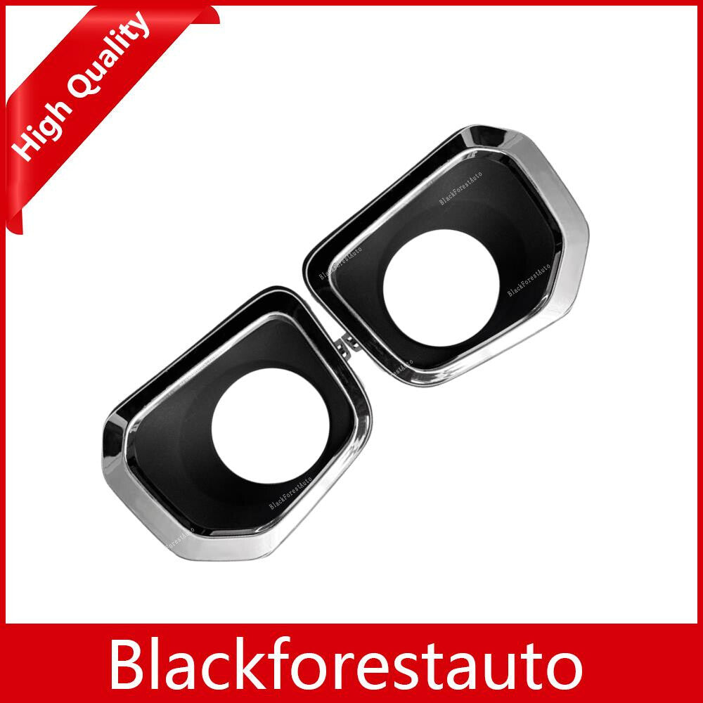 2x for Toyota Tacoma 2016 2017 20 Fog Light Trim Chrome+Black Right+Left Side