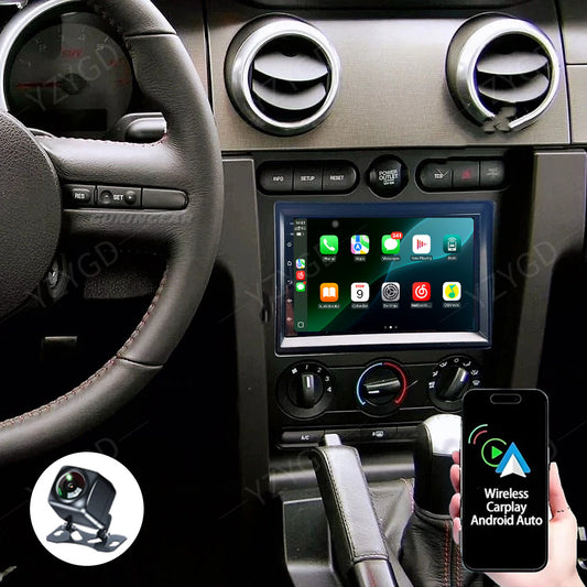for Ford for Shelby GT500 2007-2009 Stereo Android Carplay Car Radio GPS Navi Screen