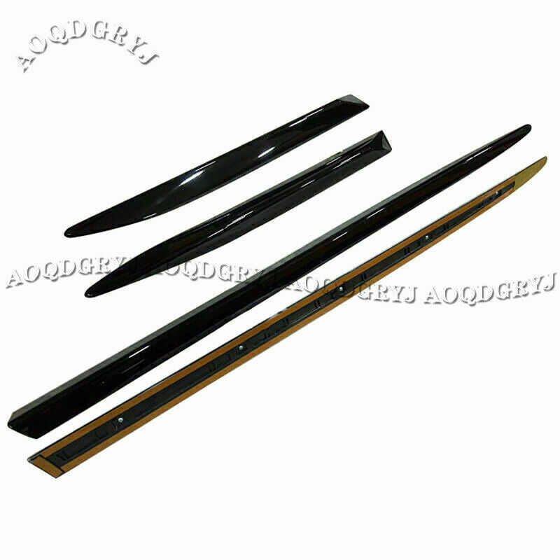 for LEXUS LX570 2016-21 piano black Side Door Molding Body Cover protection Trim