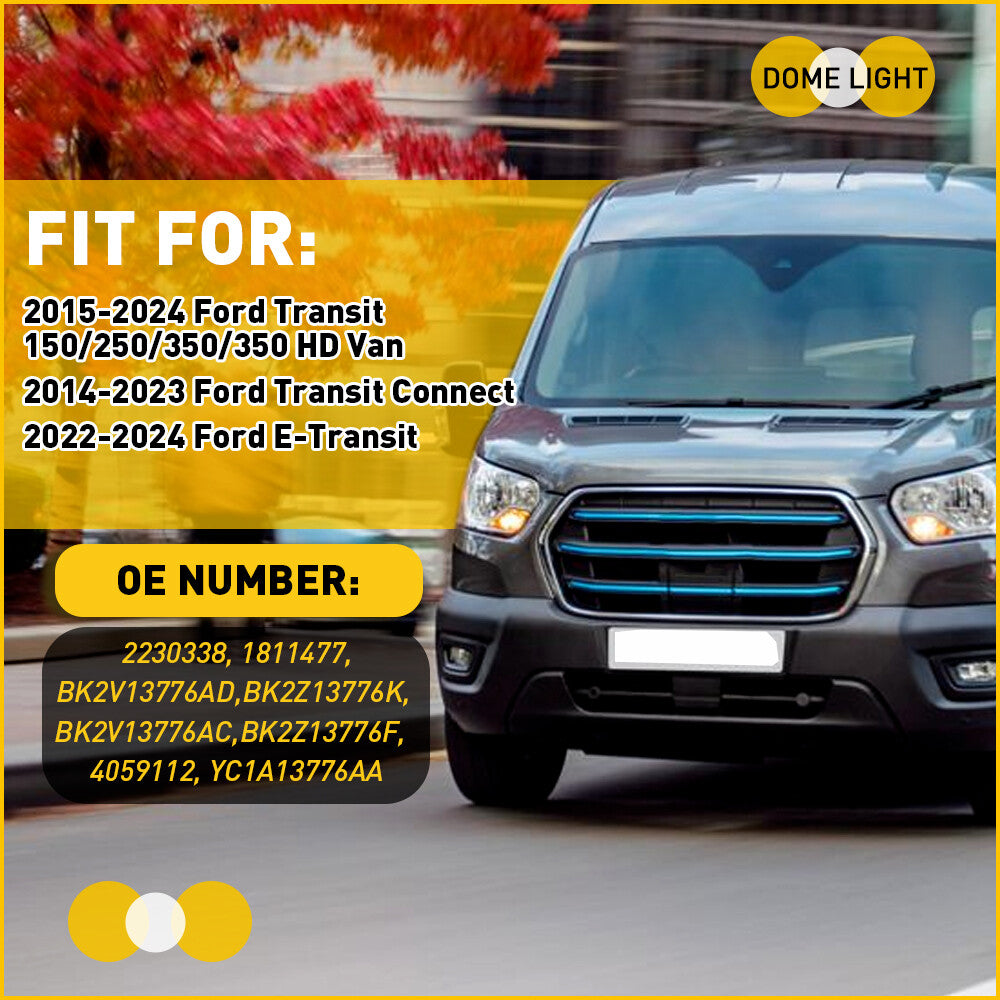 Suitable for 2015-2024  for ford  Transit 150 250 350 HD Vans with Interior LED Dome Lights and Cargo Area. Q