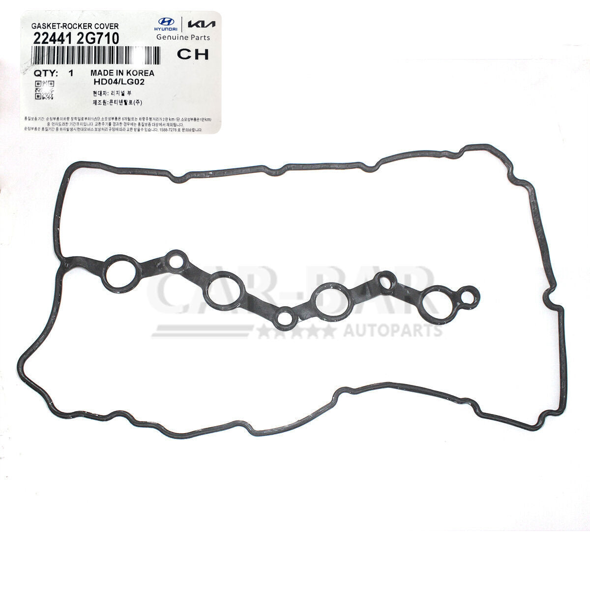 Valve Cover Gasket Set for Hyundai Santa Fe for Kia Sorento Optima 224412G710