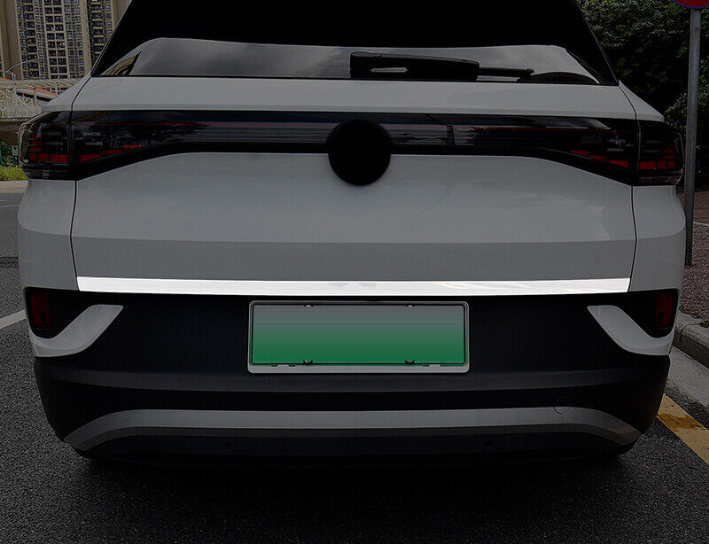 Stainless Rear Door Trunk Lid Tailgate Strip Trim for Volkswagen ID.4 2021-2023