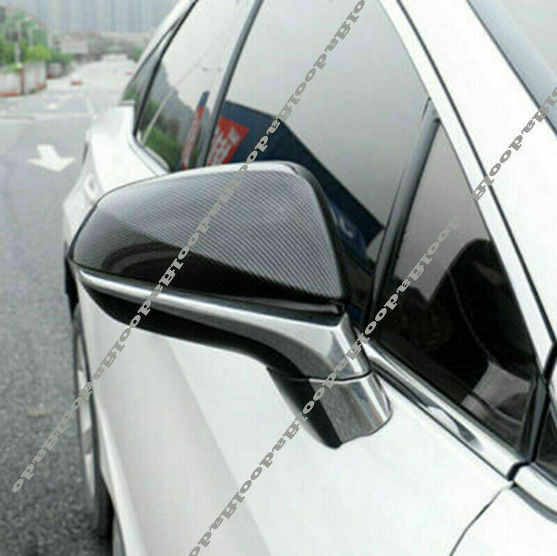 2P for Lexus RX350 RX450h 2016-2021 Carbon Fiber Look RearView Mirror Cover Trim