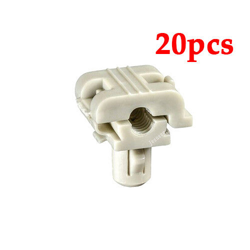 20x Tail Gate Door Lock Locking Clips Rod Cable Trim for Buick for Ford for Chevrolet