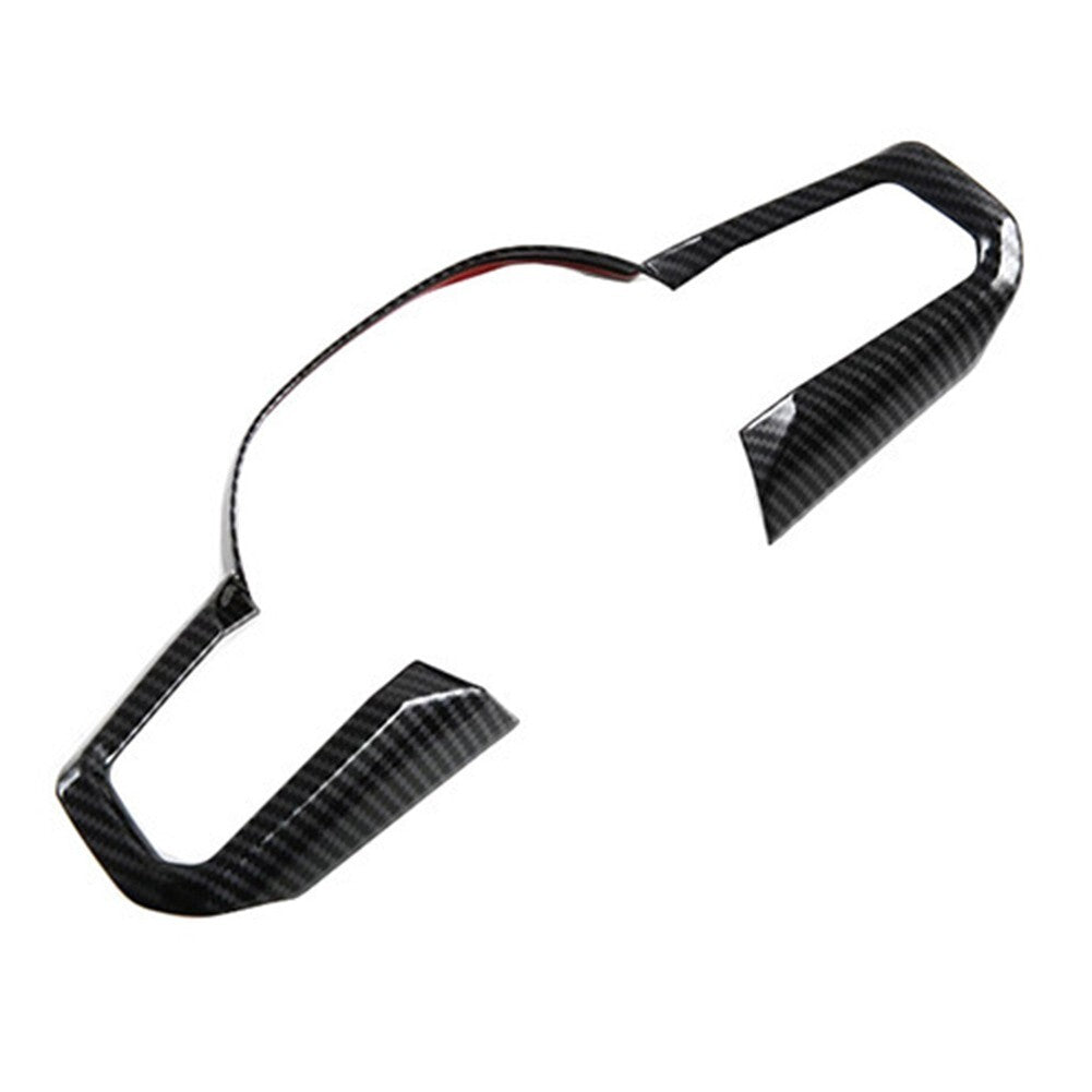 ABS Carbon Fiber Steering Wheel Top Frame Trim Fits for BMW 5 Series G60 2024