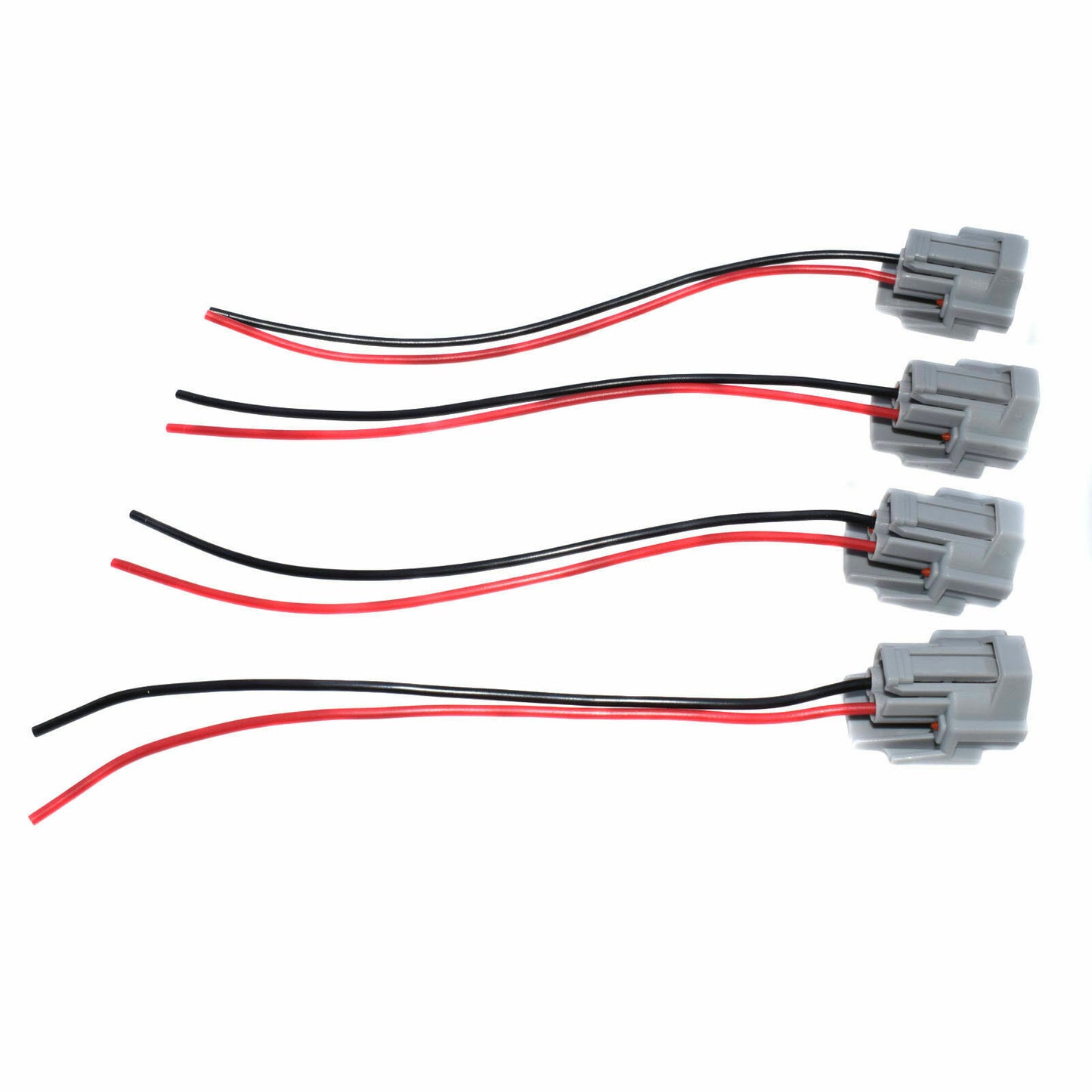 For ID2000 and FIC 2150cc Fuel Injector Connector Quick Disconnect Pigtail 4x- v