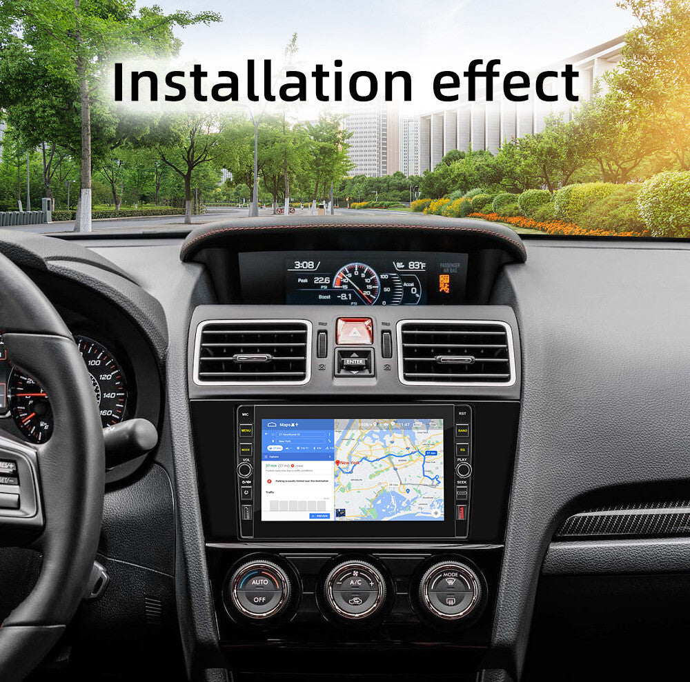 2Din Radio Car Stereo MP5 Player GPS Wifi Carplay Android Auto Bluetooth FM/USB. n