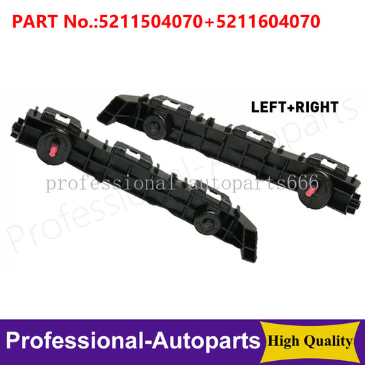 1 Pair Front Bumper Brackets Support Fender Cover For 2016-2021 Tacoma for Toyota Q