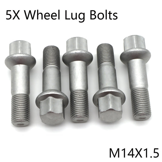 5X for Mercedes-Benz R280 R300 W461 W463 Car Wheel Lug Bolts M14X1.5 0009905307 Q