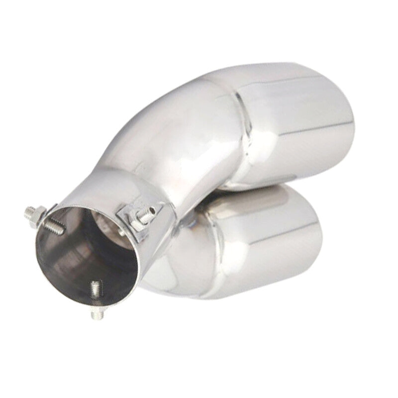Stainless polished muffler exhaust tip finisher for Toyota Highlander 2020-2021