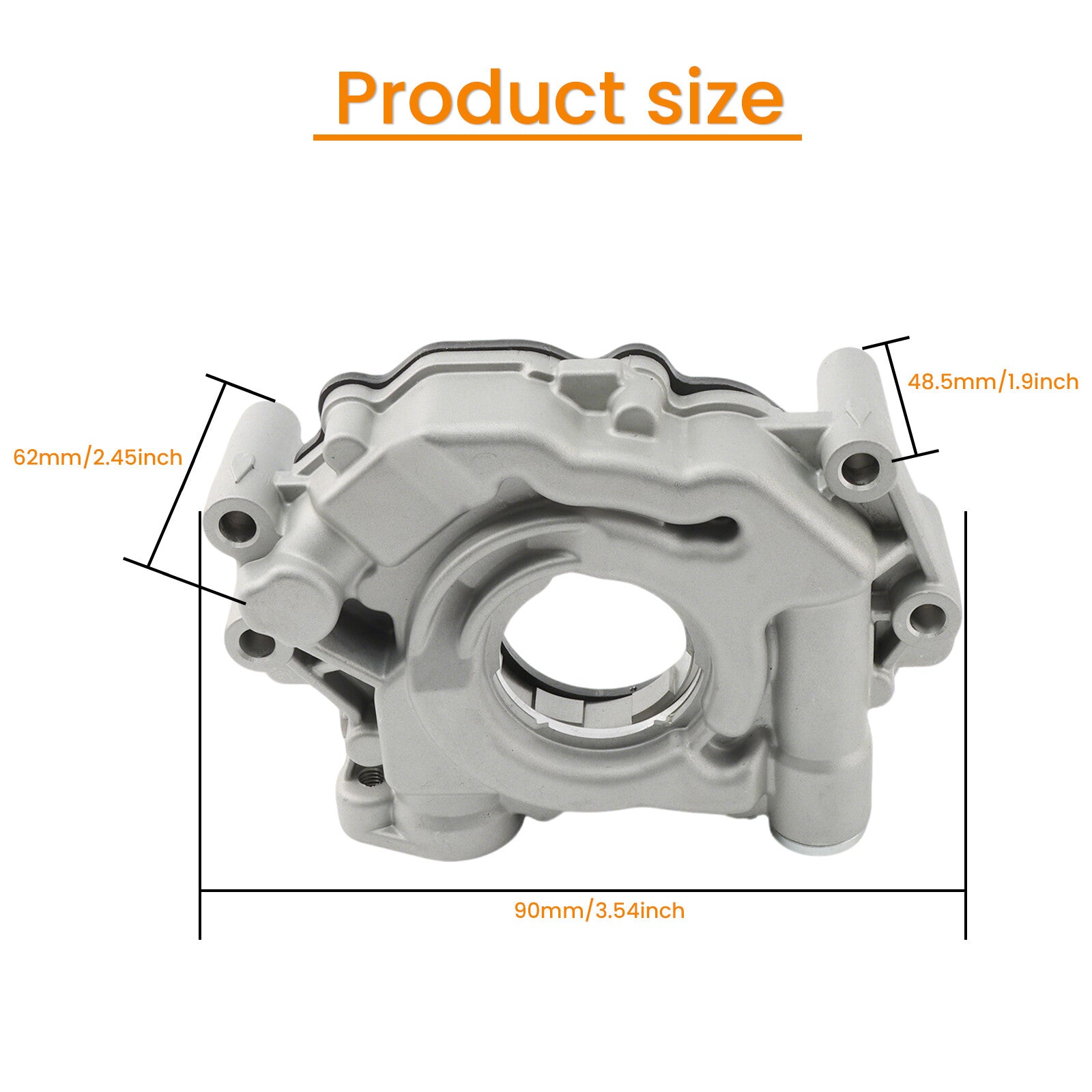 10452HV High Volume Oil Pump Fits 2009-2023 for Dodge 5.7L 6.4L Hemi for Ram Charger Q