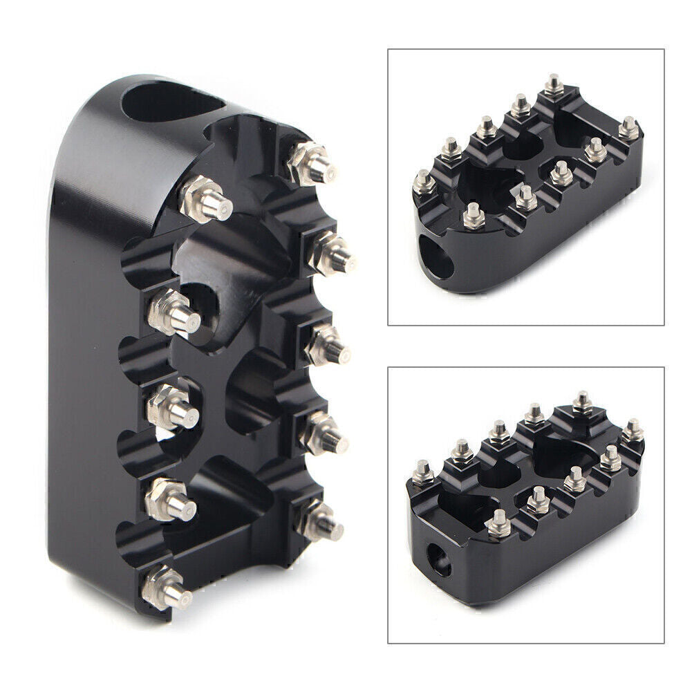 Anti-Skid Gear Brake Shift Peg Pedals MX Style for Harley Universal Black Motor Q