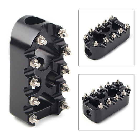 Anti-Skid Gear Brake Shift Peg Pedals MX Style for Harley Universal Black Motor Q