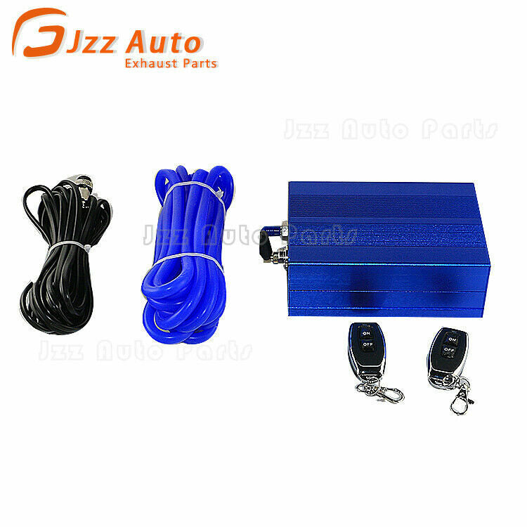 1X 3 Tip Single Exhaust Muffler Valve Exhaust Muffler Tip with Wireless Control