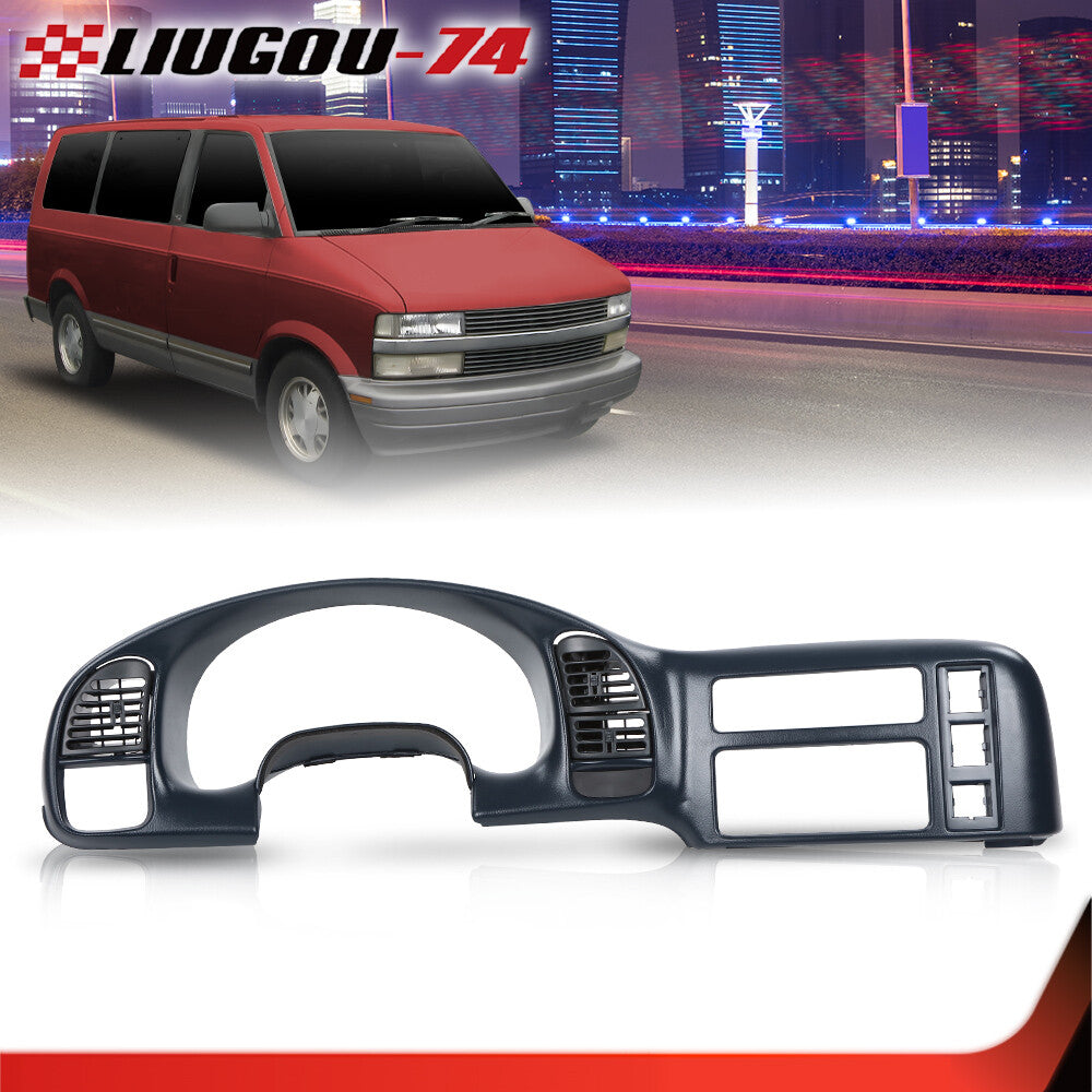 Suitable for 1995-2005 for Chevrolet Astro for Gmc Safari Dash radio cluster decorative bezel panel Q