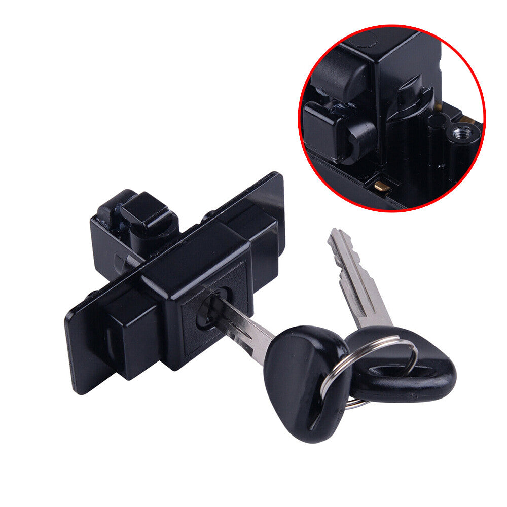 Glove Box Compartment Squeeze Latch with 2 Keys for Mitsubishi Montero for Pajero Q