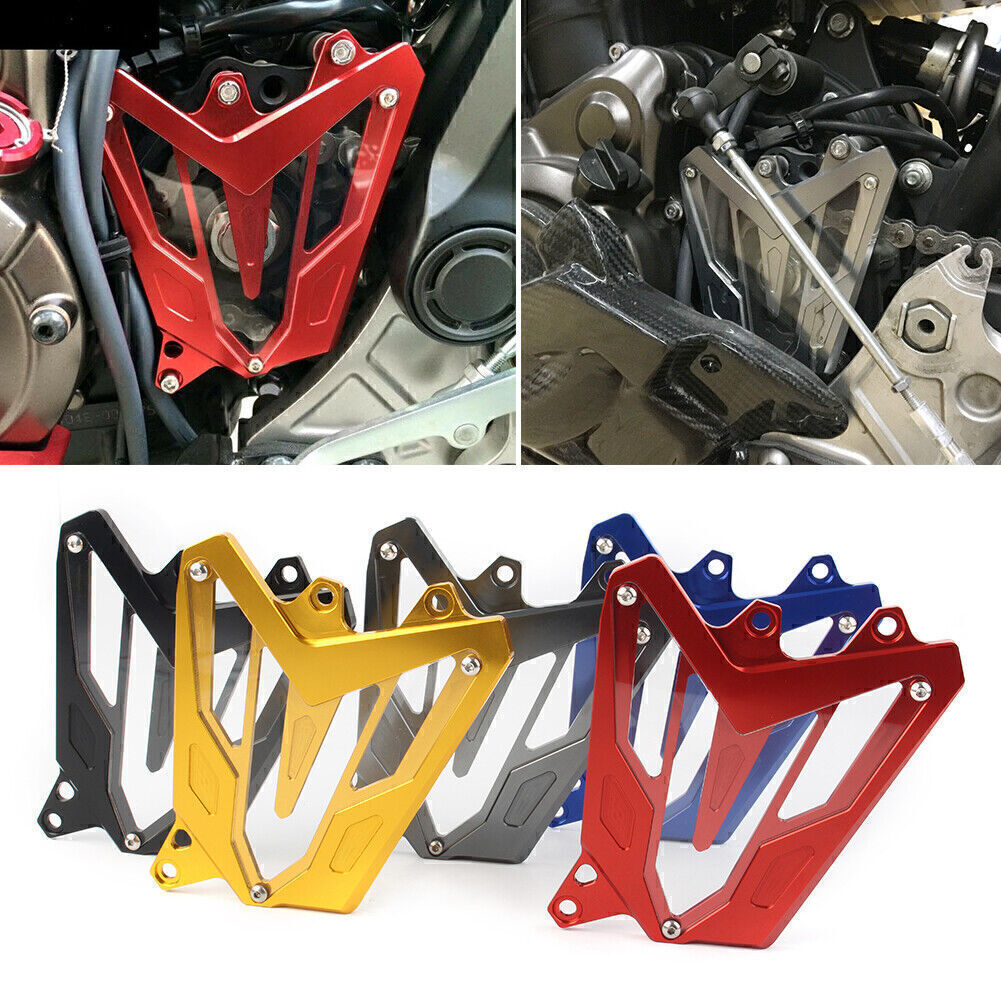for Yamaha FZ-07 MT-07 2014 2015+ Front Sprocket Chain Cover Protector Aluminum Q