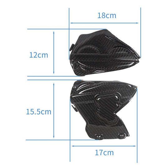for Ducati 959 100% Carbon Fiber Engine Panel Cover Protect Modify Gloss Q