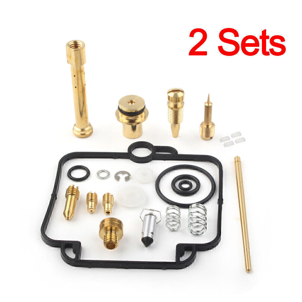2 Set Carb Carburetor Repair Rebuild Kit for Suzuki DR350SE 1994-1999 Motorcycle