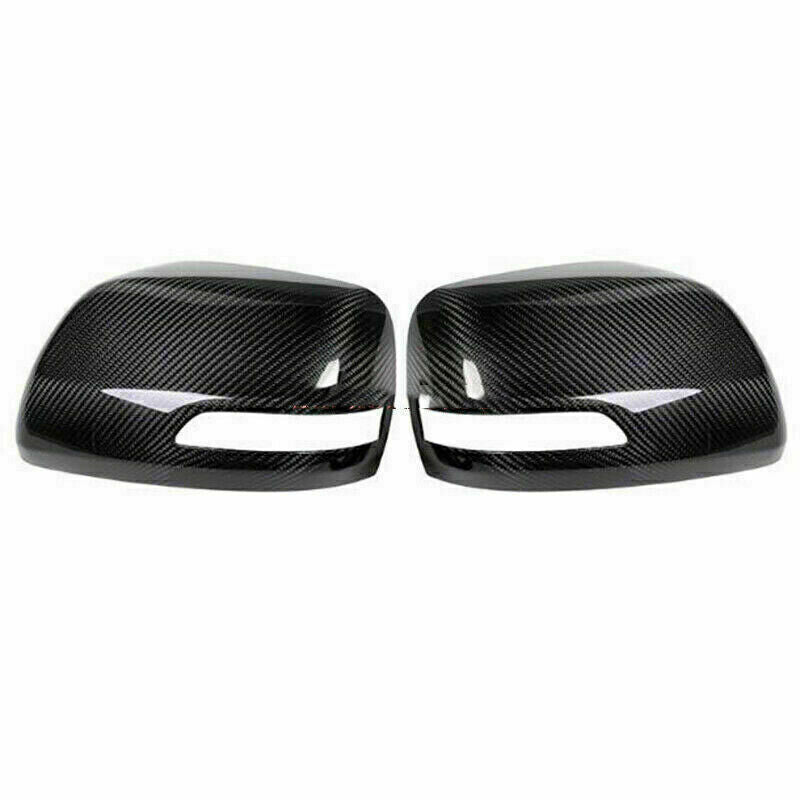 for Toyota for Land Cruiser 2013-15 ABS Carbon Fiber Rearview Mirror Trim Cover 2PCS
