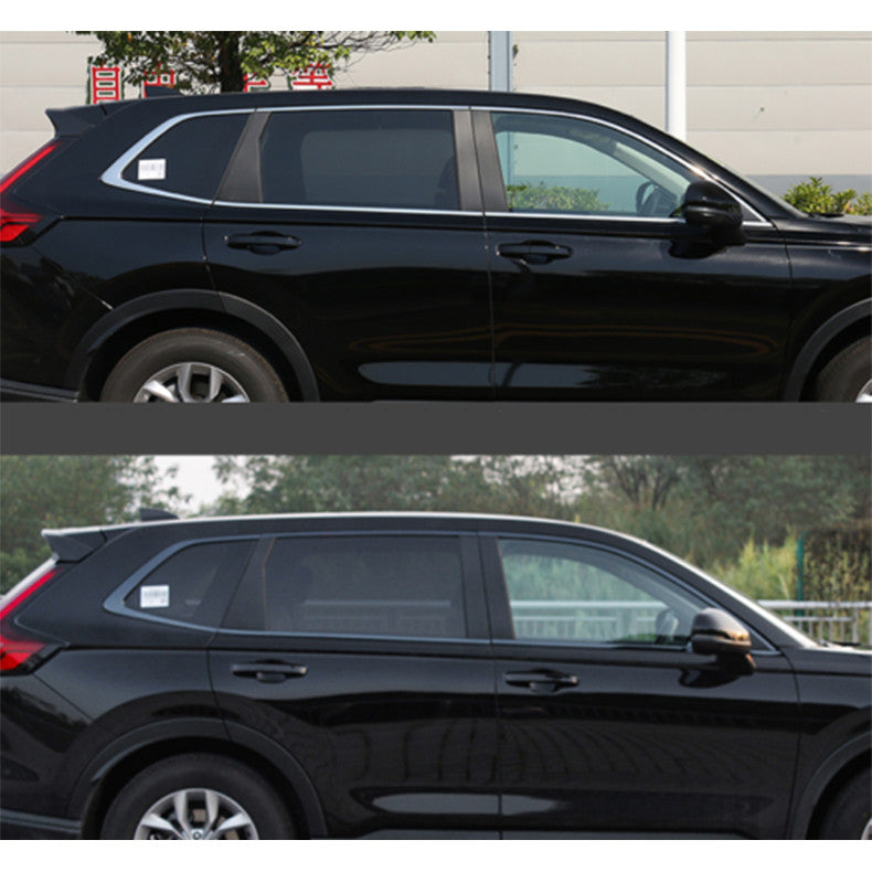 for Honda CR-V 2023-2024 Glossy black Car Window Sill Molding Strip Cover Trim