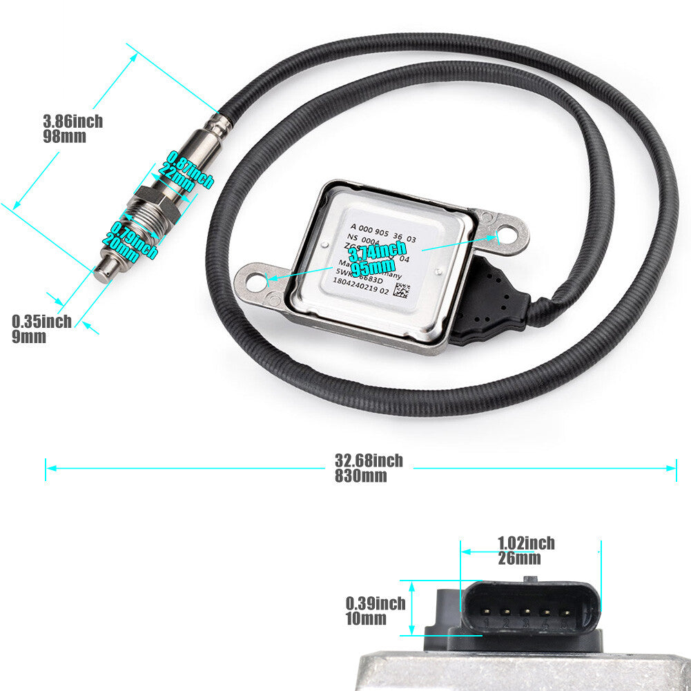 NOx sensor A0009053603 suitable for W166 W205 ML350 CLA350 GLE350 GLE400 v