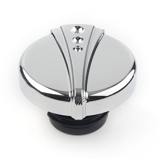for Harley XL Sportster XL883 XL1200 48 Dyna Freewheeler CNC Fuel Gas Tank Cap Q