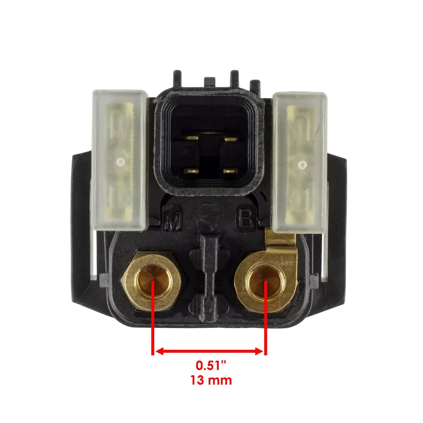 Starter Relay Solenoid fits for Yamaha 18P-81940-00-00 Starter Relay Solenoid Q