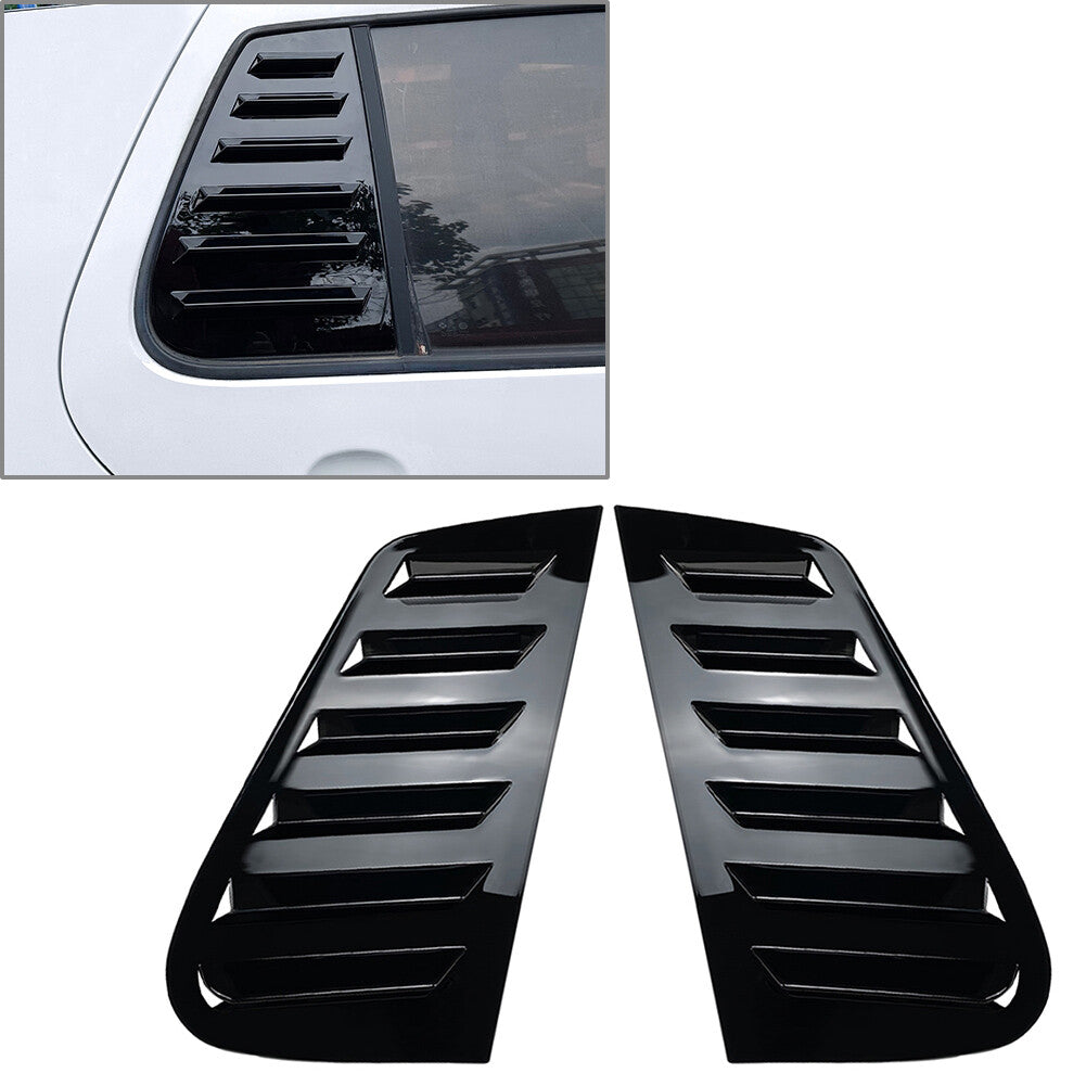 Rear Window Side Vent Shutter Louver Cover Trim for VW for Golf 4 MK4 97-06