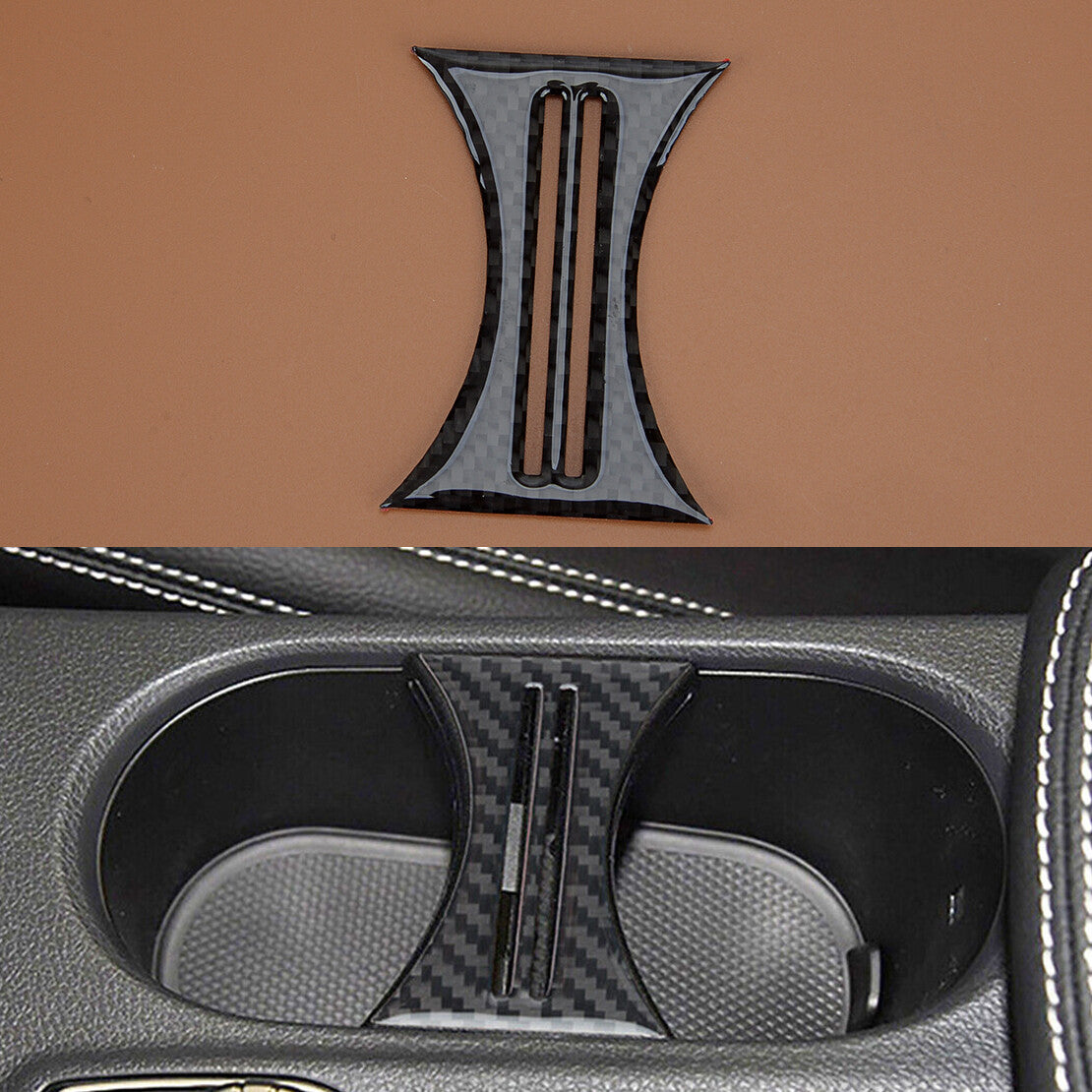 Center Console Cup Holder Trim Cover Fit for Mercedes Benz CLA GLA A Class Q