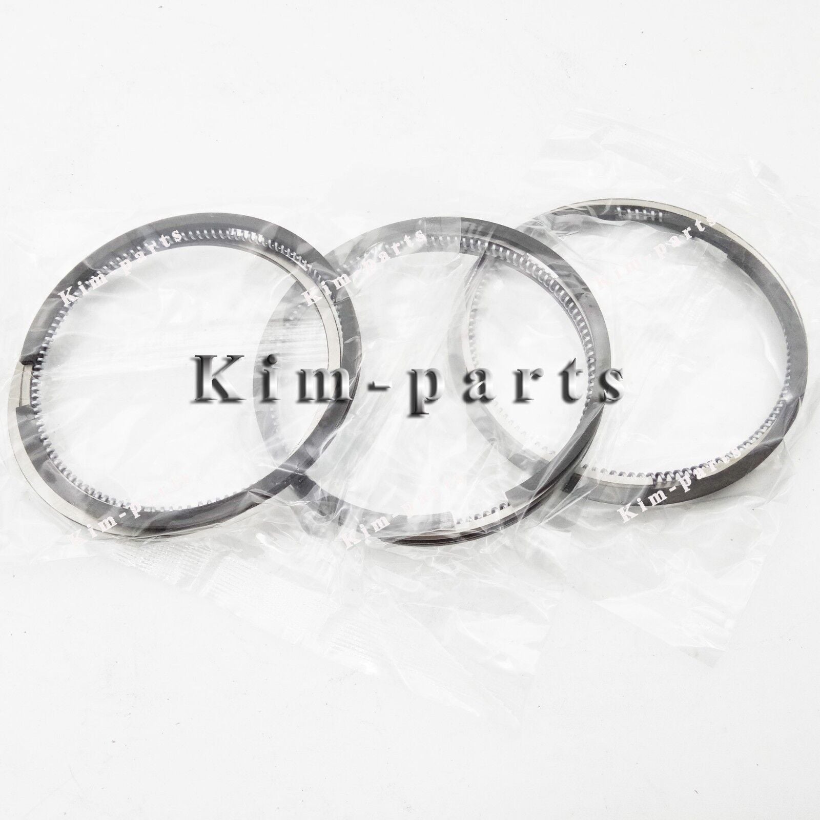 3 sets of STD piston kits + ring sets for 3TNV70-HGE 3TNV70 3D70 engines