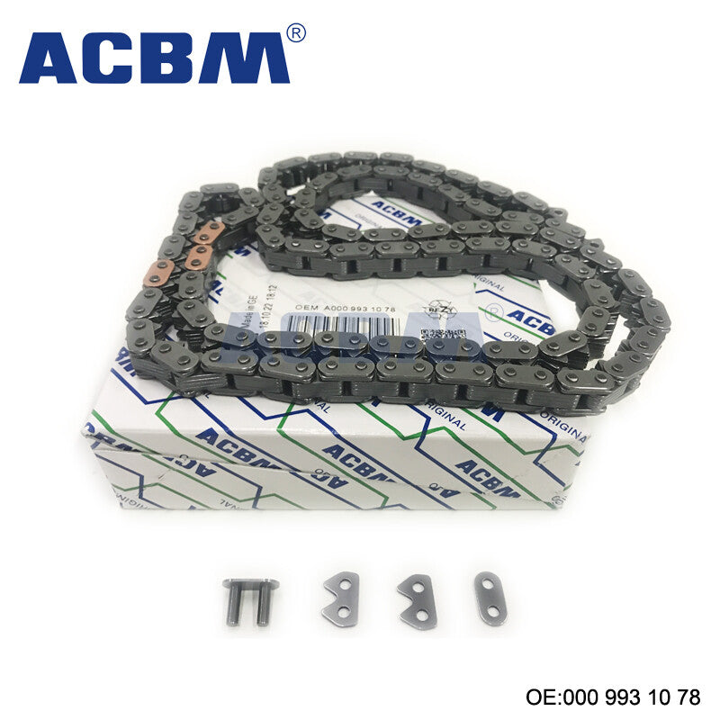 for Mercedes W204, W212, C250, SLK250, M271, R172, 0009931078 Engine Timing Chain Q