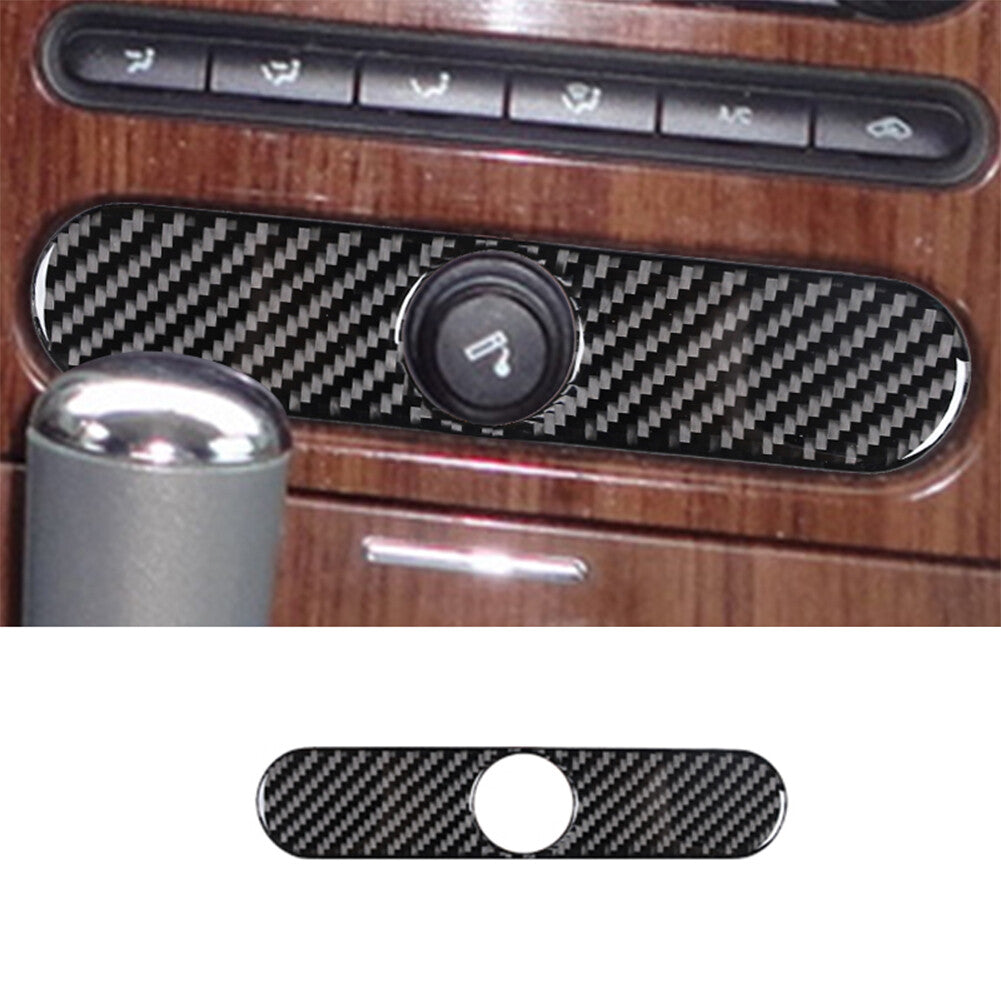 4Pcs Carbon Fiber Air Conditioning Vent Cover Trim for Subaru Forester 2009-2013 v