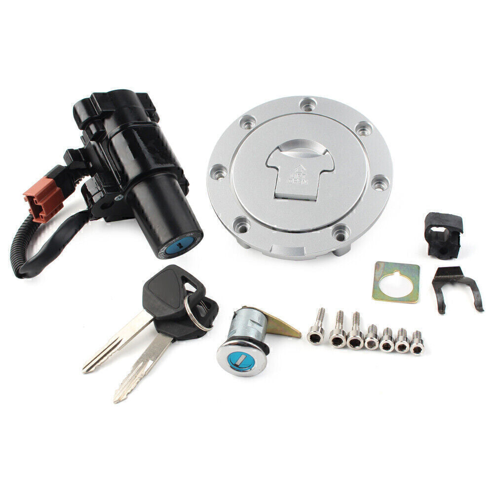 Ignition Switch Fuel Gas Cap for Seat Lock Key for Honda 2007-14 CBR1000RR CBR 600RR Q