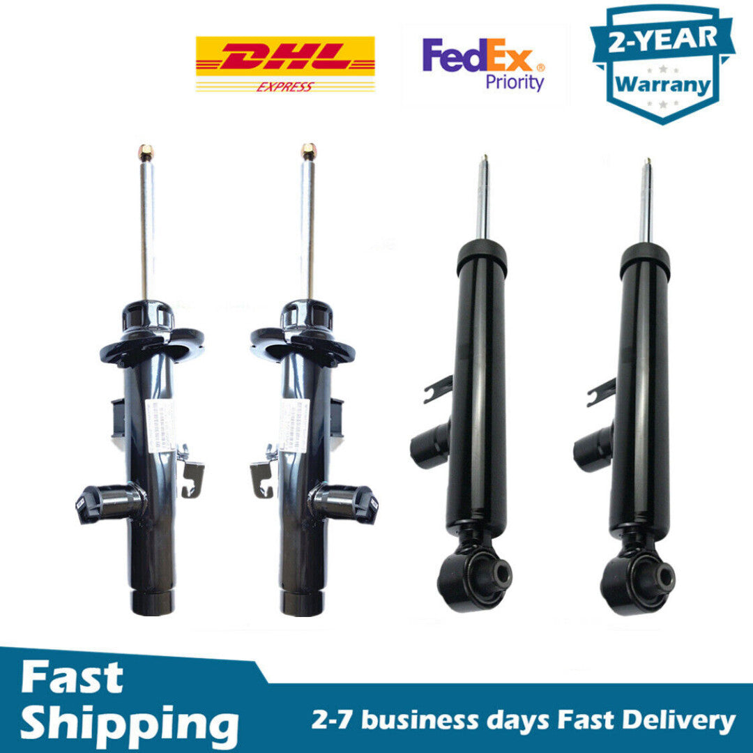 4x Front Rear Shock Absorbers w/EDC for BMW F30 F31 320i 328i 340i 330d xDrive