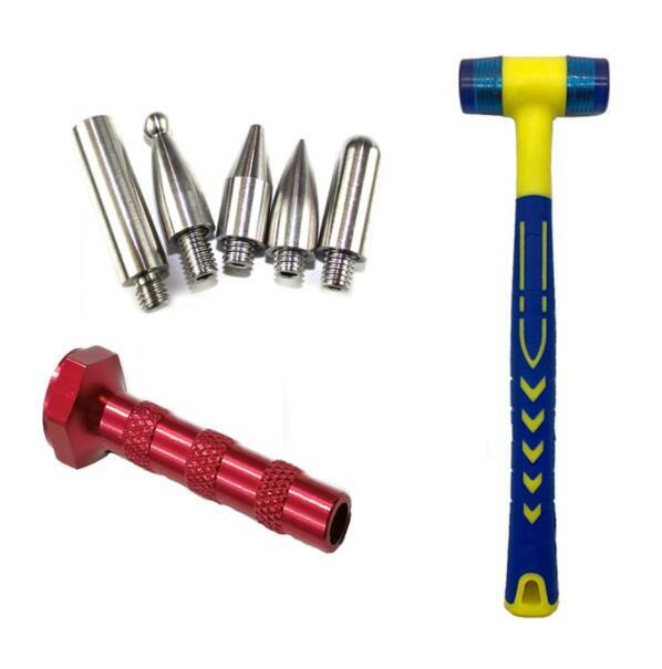 Paintless Dent Removal Tool,Dent Removal Tool,Dent Removal Hammer with 5 Heads v