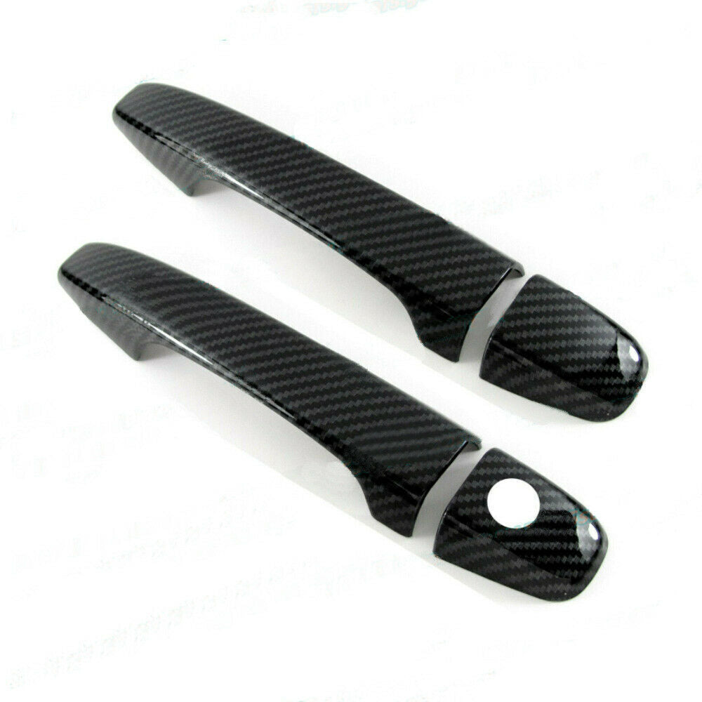 For 2011-15 for Scion tC Hatchback Carbon Fiber Side Pull Door Handle Covers Trims