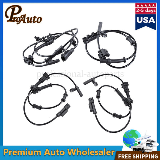 4 ABS Wheel Speed Sensor Front Rear for Chrysler for Dodge Charger for Challenger RWD