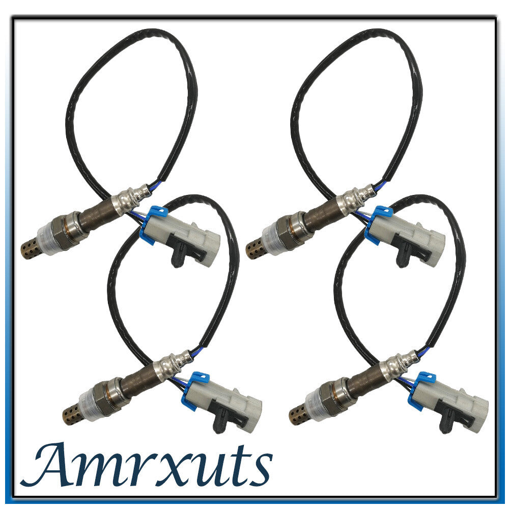 4 Up+Downstream Oxygen Sensors for Silverado 1500 Tahoe 2003-2005 5.3L n