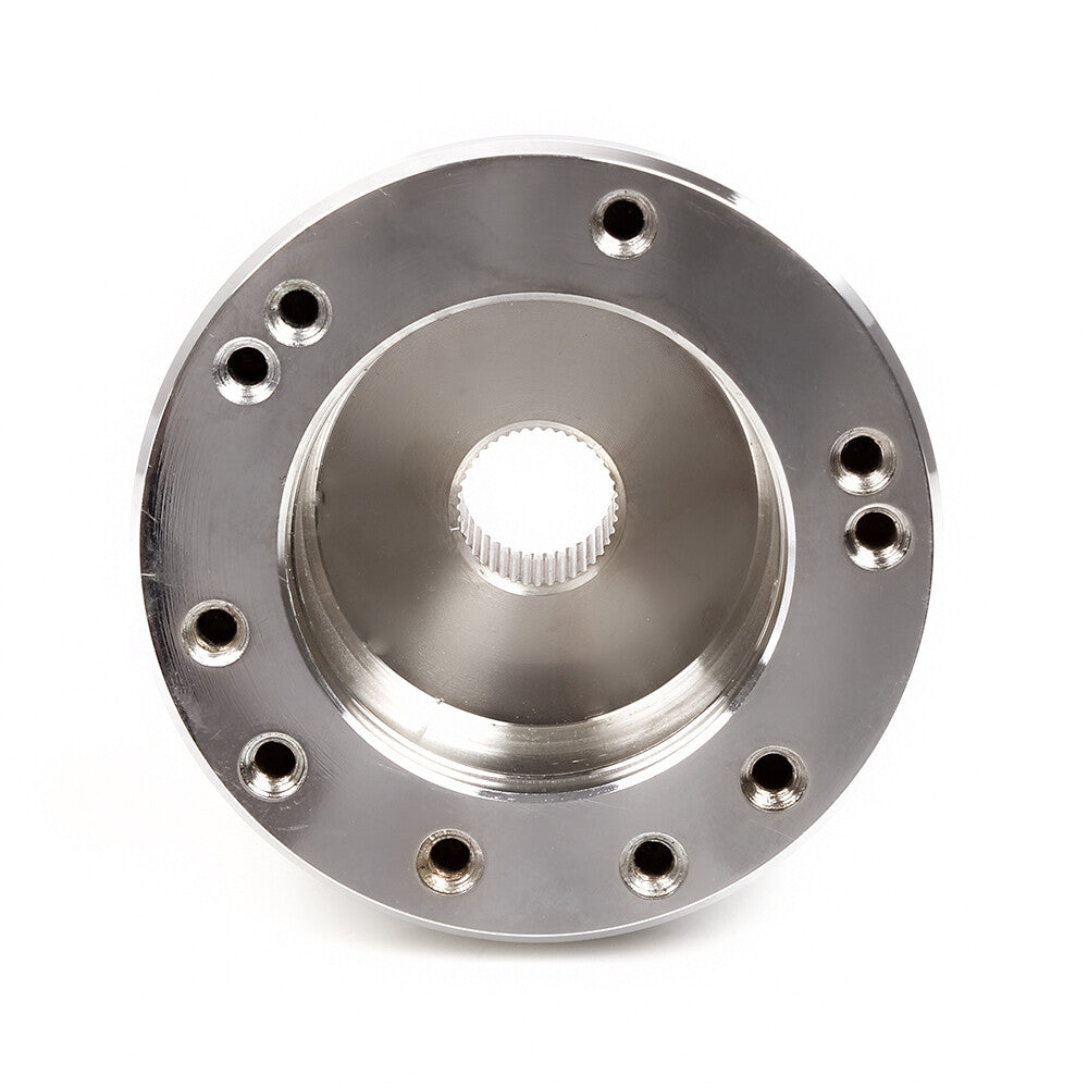 EZGO Steering Wheel Hub Adapter Fits For EZ-GO TXT and RXV for Golf Carts Silver Q