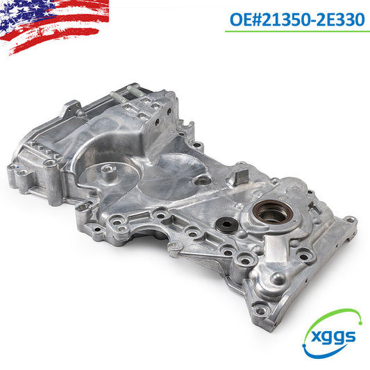 Engine timing chain oil pump cover suitable for Hyundai for Tucson for Kia Forte Soul 2.0L 14-19 Q
