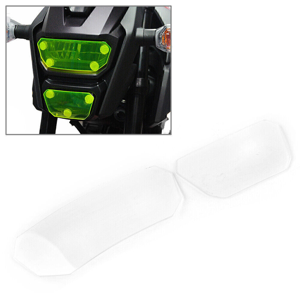 Transparent Headlight GuardShield Screen Lens Cover for Honda MSX125 SF 16-2018 Q